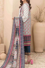 Farideh By Tawakkal Unstitched 3 Piece Emb Digital Print Lawn Suit-D-2599