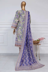 Sada Bahar Stitched 3 Piece Printed Lawn Vol-02 Suit-PR-9477-Skin