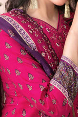 Ursiya By Tawakkal Unstitched 3 Piece Emb Digital Printed Lawn Suit-D-2602