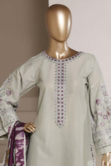 Eclair By Sada Bahar Stitched 3 Piece Emb Lawn Suit-D-261-PISTA