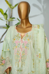 Bin Saeed Stitched 3 Piece Luxury Emb Lawn Suit-D-2708 ANGORI
