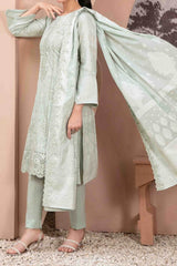 Gulshanara By Tawakkal Unstitched 3 Piece Emb Broshia Banarsi Lawn Vol-02 Suit-D-2711