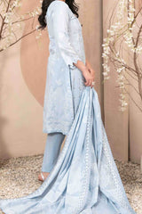 Gulshanara By Tawakkal Unstitched 3 Piece Emb Broshia Banarsi Lawn Vol-02 Suit-D-2713