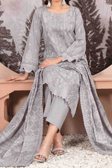 Gulshanara By Tawakkal Unstitched 3 Piece Emb Broshia Banarsi Lawn Vol-02 Suit-D-2716