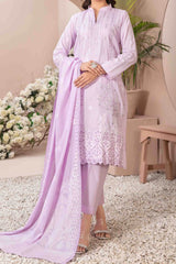 Gulshanara By Tawakkal Unstitched 3 Piece Emb Broshia Banarsi Lawn Vol-02 Suit-D-2717