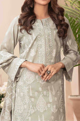 Gulshanara By Tawakkal Unstitched 3 Piece Emb Broshia Banarsi Lawn Vol-02 Suit-D-2718