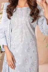 Gulshanara By Tawakkal Unstitched 3 Piece Emb Broshia Banarsi Lawn Vol-02 Suit-D-2719