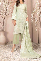 Gulshanara By Tawakkal Unstitched 3 Piece Emb Broshia Banarsi Lawn Vol-02 Suit-D-2720