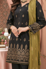 Jana By Tawakkal Unstitched 3 Piece Broshia Banarsi Lawn Suit-D-2735