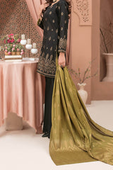 Jana By Tawakkal Unstitched 3 Piece Broshia Banarsi Lawn Suit-D-2735