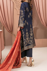 Jana By Tawakkal Unstitched 3 Piece Broshia Banarsi Lawn Suit-D-2736