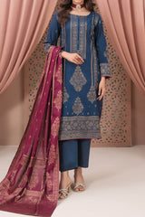 Jana By Tawakkal Unstitched 3 Piece Broshia Banarsi Lawn Suit-D-2739