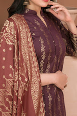 Jana By Tawakkal Unstitched 3 Piece Broshia Banarsi Lawn Suit-D-2740