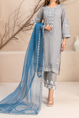 Mahlaa By Tawakkal Stitched 3 Piece Emb Lawn Vol-01 Suit-D-2782