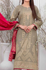 Ifsha By Tawakkal Unstitched 3 Piece Broshia Banarsi Lawn Suit-D-2794