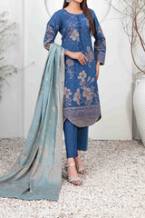 Ifsha By Tawakkal Unstitched 3 Piece Broshia Banarsi Lawn Suit-D-2796