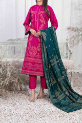 Ifsha By Tawakkal Unstitched 3 Piece Broshia Banarsi Lawn Suit-D-2797