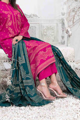 Ifsha By Tawakkal Unstitched 3 Piece Broshia Banarsi Lawn Suit-D-2797