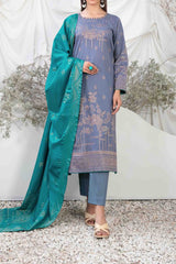 Ifsha By Tawakkal Unstitched 3 Piece Broshia Banarsi Lawn Suit-D-2798