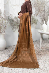 Ifsha By Tawakkal Unstitched 3 Piece Broshia Banarsi Lawn Suit-D-2799