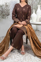 Ifsha By Tawakkal Unstitched 3 Piece Broshia Banarsi Lawn Suit-D-2799