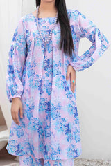 Zel By Tawakkal Unstitched 2 Piece Digital Printed Swiss Suit-D-2808