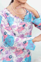 Zel By Tawakkal Unstitched 2 Piece Digital Printed Swiss Suit-D-2814