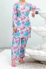 Zel By Tawakkal Unstitched 2 Piece Digital Printed Swiss Suit-D-2814