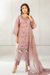 Azka By Tawakkal Stitched 3 Piece Emb Fancy Lawn Vol-1 Suit-D-2823