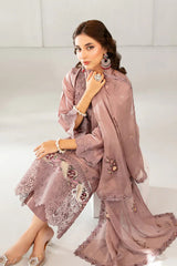 Azka By Tawakkal Stitched 3 Piece Emb Fancy Lawn Vol-1 Suit-D-2823
