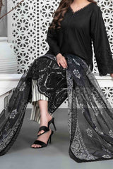 Rayleah By Tawakkal Unstitched 3 Piece Emb Schiffli Lawn Suit-D-2925