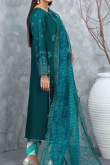 Rayleah By Tawakkal Unstitched 3 Piece Emb Schiffli Lawn Suit-D-2927