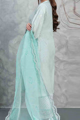 Rayleah By Tawakkal Unstitched 3 Piece Emb Schiffli Lawn Suit-D-2929
