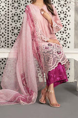 Lazinah By Tawakkal Unstitched 3 Piece Emb Lawn Suit-D-2932