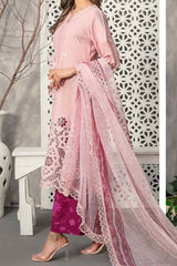 Lazinah By Tawakkal Unstitched 3 Piece Emb Lawn Suit-D-2932