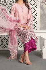 Lazinah By Tawakkal Unstitched 3 Piece Emb Lawn Suit-D-2932