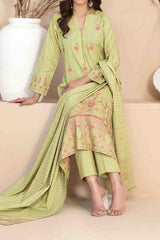 Vineeha By Tawakkal Unstitched 3 Piece Broshia Banarsi Lawn Suit-D-2937