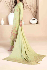 Vineeha By Tawakkal Unstitched 3 Piece Broshia Banarsi Lawn Suit-D-2937