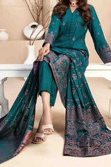 Vineeha By Tawakkal Unstitched 3 Piece Broshia Banarsi Lawn Suit-D-2939