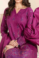 Vineeha By Tawakkal Unstitched 3 Piece Broshia Banarsi Lawn Suit-D-2941
