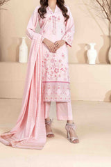Vineeha By Tawakkal Unstitched 3 Piece Broshia Banarsi Lawn Suit-D-2945