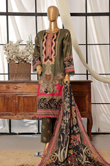 Sada Bahar Stitched 3 Piece Printed Lawn Vol-07 Suit-D-2530-Green