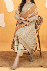 Ashleena By Tawakkal Unstitched 3 Piece Emb Digital Print Lawn Suit-D-3276