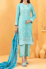 Ashleena By Tawakkal Unstitched 3 Piece Emb Digital Print Lawn Suit-D-3280