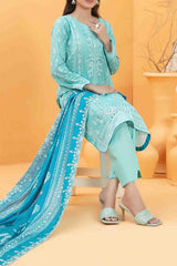 Ashleena By Tawakkal Unstitched 3 Piece Emb Digital Print Lawn Suit-D-3280