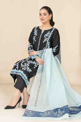 Araceli By Tawakkal Stitched 3 Piece Fancy Emb Belgian Viscose Suit-D-3708