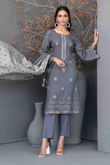 Daleesha By Tawakkal Unstitched 3 Piece Digital Printed Staple Suit-D-3986