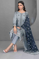 Daleesha By Tawakkal Unstitched 3 Piece Digital Printed Staple Suit-D-3988