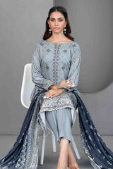 Daleesha By Tawakkal Unstitched 3 Piece Digital Printed Staple Suit-D-3988