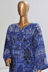 Sada Bahar Stitched 2 Piece Co Ords Printed Lawn Vol-03 Suit-D-4932-Blue